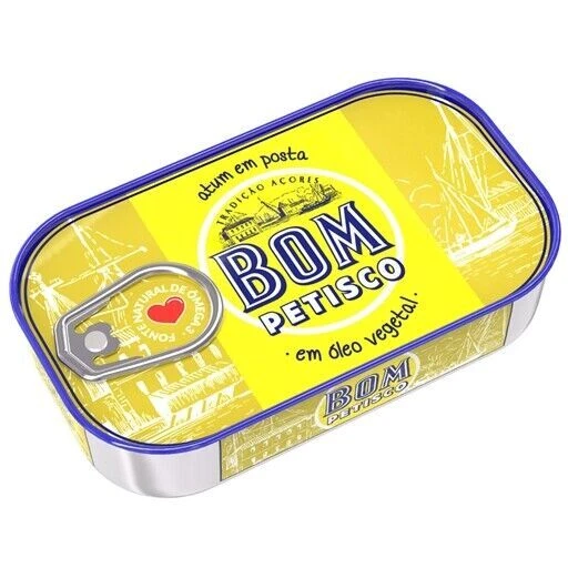 1 lattina di BOM PETISCO Conserva di Tonno Portoghese in Olio Vegetale di...
