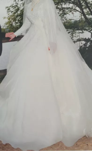 robe de mariée hijab