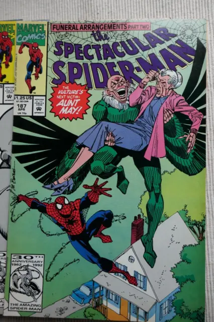 The Spectacular Spider-Man 13 Stück (1992) Marvel US Comic Neuwertig 3