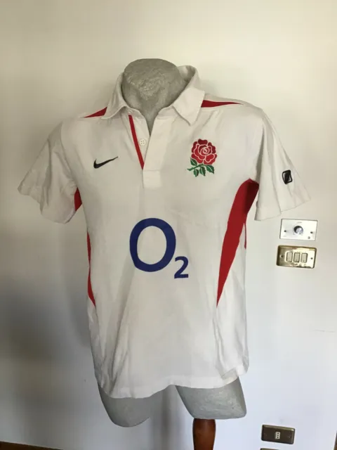 Maglia da uomo nike team rugby england shirt jersey maillot trikot size L