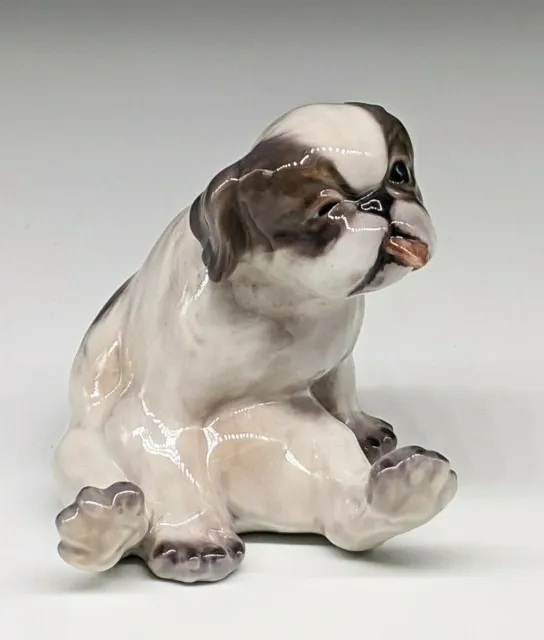 Dahl Jensen Dog Figurine Pekingese Puppy 1134 Royal Copenhagen