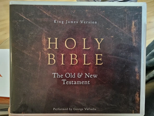 THE COMPLETE HOLY Bible MP3 Audiobook CD King James Version - George ...