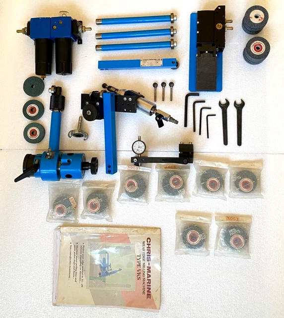Fresatrice Per Bordi Di Usura Pneumatica Chris Marine Ab Vks-50...