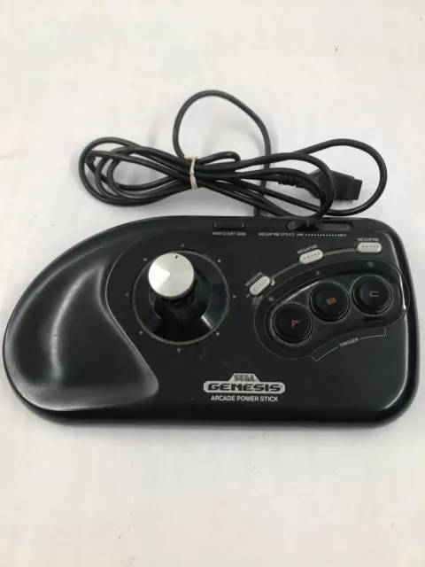 Sega Genesis Arcade Power Stick Joystick Controller Model 1655 - TESTED See Pics
