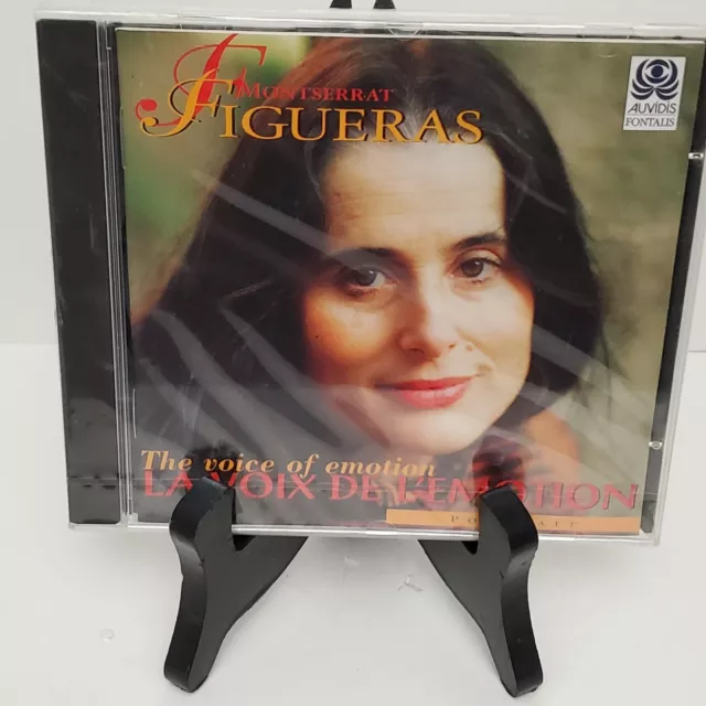 La Voix de L'Emotion de Montserrat Figueras CD 1997 NUEVO La Voz de la Emoción