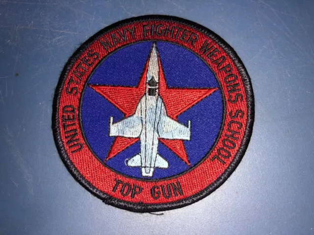 US Navy FIGHTER Weapons School TOP GUN Patch