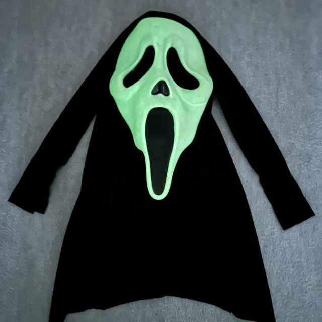 Scream Ghostface Mask Easter Unlimited Glow In The Dark Vintage Halloween S9206