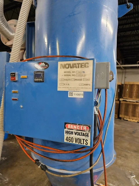Novatec Hopper Dryer HB-100 ( 400Lb Capacity)