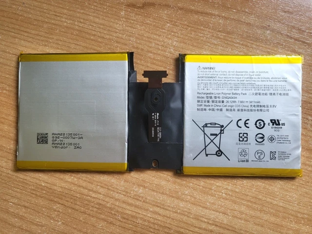 Microsoft Surface Go 1824 Genuine Battery