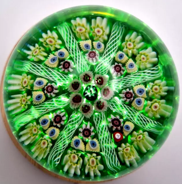 STRATHEARN PAPERWEIGHT P7DS Millefiori Large Signed/Dated SCOTLAND 1979 VINTAGE 3