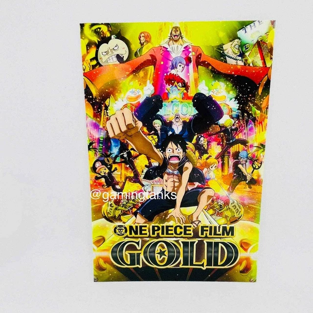 ANIME EXPO 2022 AX One Piece Film Gold Art Card 6x4 35.00 PicClick