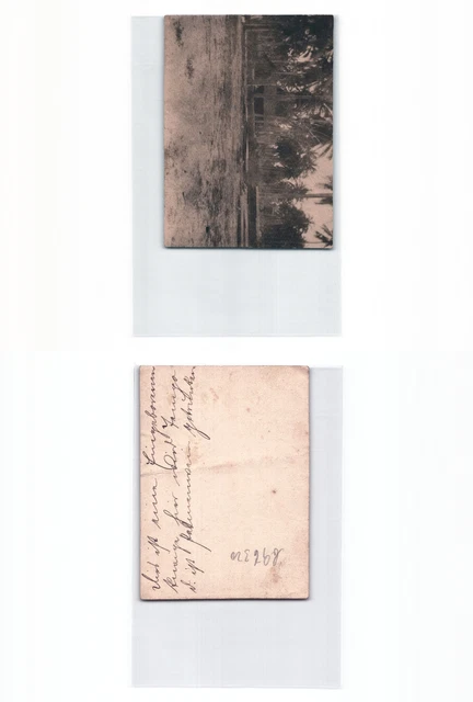 (b96320)   Deutschostafrika Foto Eingeborenenkneipe Palmwein, Nachlass von