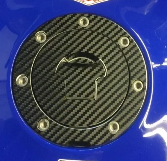 Honda VFR800 V-Tec Carbon Look Fuel Cap Cover Pad Sticker Fits Multiple Models