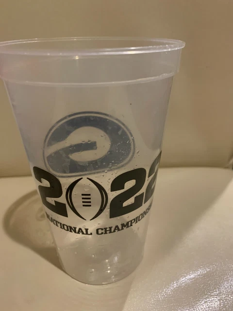 2022 College Football National Championship Georgia Bulldogs Vs Alabama Cup