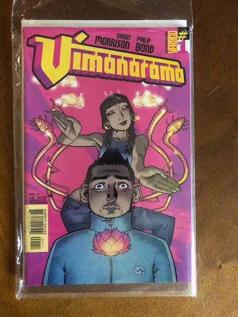 Vertigo DC comics Vimanarama #1-3, complete set comic book Grant Morrison