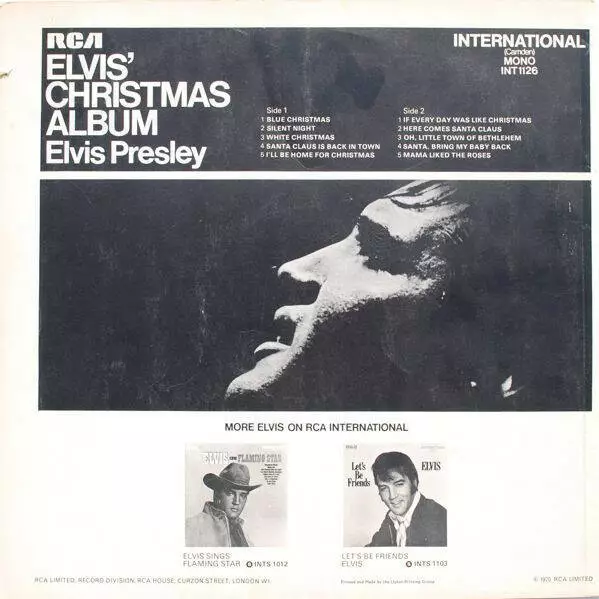 Elvis Presley - Elvis' Christmas Album (Vinyl) 2