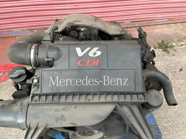 MERCEDES BENZ OM642 complete engine 3.0L Diesel V6 Fully working £2,250 ...