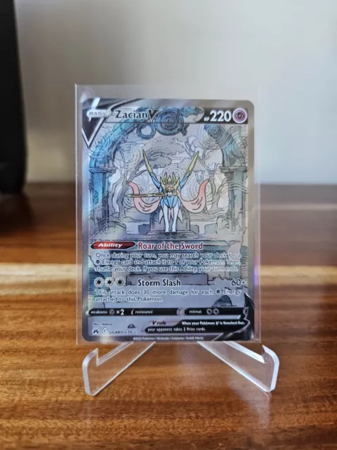 Pokémon TCG Zacian V Crown Zenith: Galarian Gallery GG48/GG70 Holo