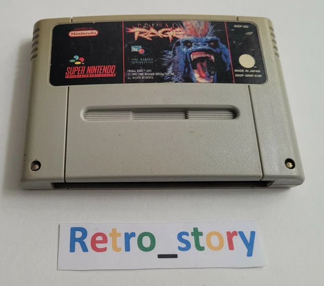 Super Nintendo SNES - Primal Rage - PAL - EUR