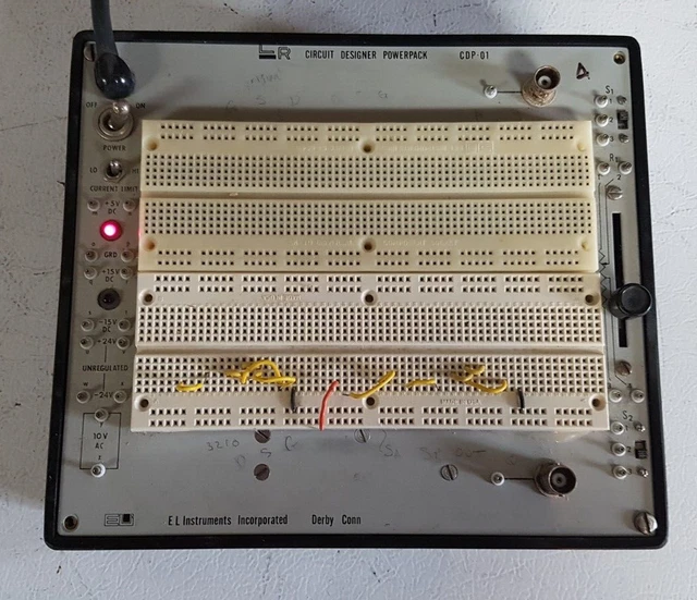 E&L Instruments CDP-01 Circuit Designer Powerpack Electronic Bread board