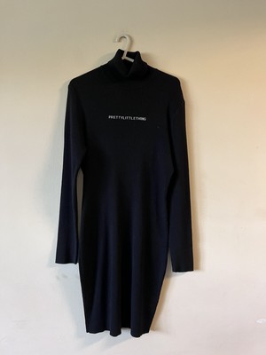 Pretty Little Thing Jumper Dress Plus Size UK 22