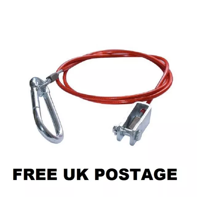 TRAILER BREAK AWAY CABLE Ifor Williams Clevis Breakaway Brake Safety Handbrake