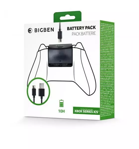 Bigben Akku Pack für XBOX Series X/S Controller inkl. 3m Ladekabel BB006971