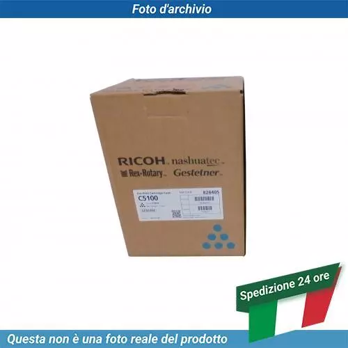 828405 Ricoh Pro C5100s Cartuccia del Toner Ciano