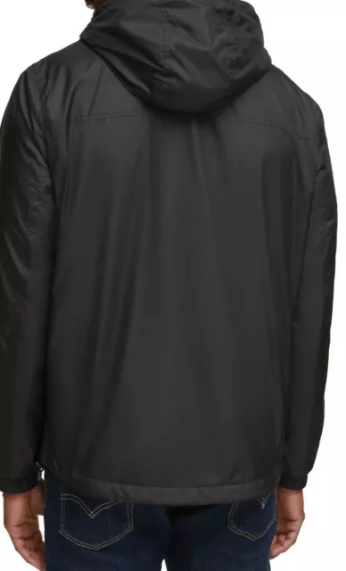 NWT! CALVIN KLEIN Men’s Windbreaker Jacket , BLACK - M $17.00 - PicClick