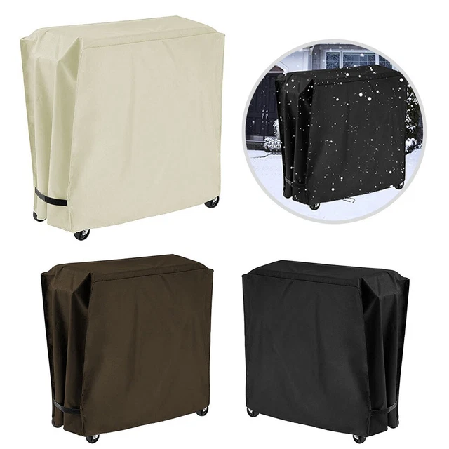 Housse De Protection Imperméable Pour Chariot - Taille L (137x56x61cm) | Coupe-Vent Avec Cordons