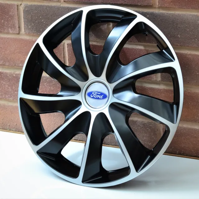 4x16" Wheel Trims / Hub Caps to fit FORD Transit Connect, Custom, Ford Focus