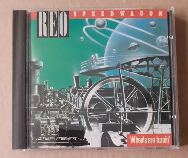 Reo Speedwagon - Wheels Are Turnin' (Japan CD 1984) Pre Barcode CDEPC 26137