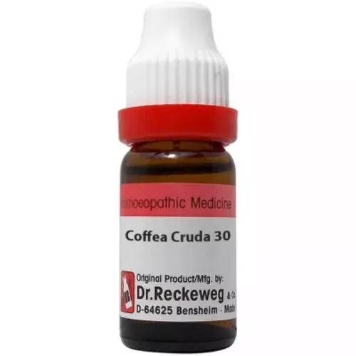 100% Safe Dr Reckeweg Coffea Cruda 30 CH (11ml)