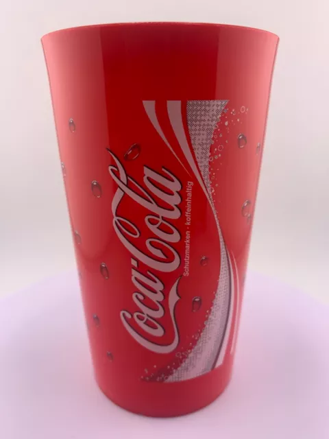 10x Coca Cola Becher Plastik Kunststoff 0,3L aus dem Jahr 1999 Sammelbecher