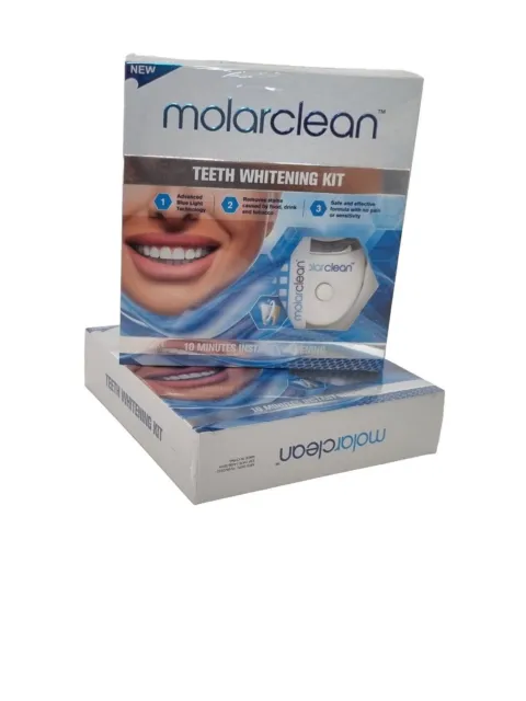 Molarclean Teeth Whitening Kit.  10 Minutes Instant Whitening