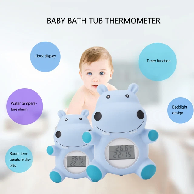 IP67 0~60°C Baby-Badewannenthermometer / Schwimmendes Badespielzeug