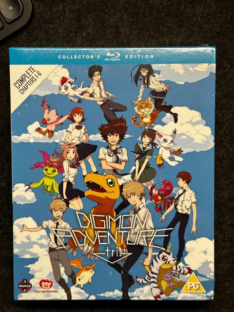 DIGIMON ADVENTURE TRI 1-6 Collectors Edition Blu Ray New Sealed +Extras ...