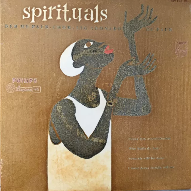 DE PAUR-CHOR: Spirituals (EP Philips 429178 BE / Mail)