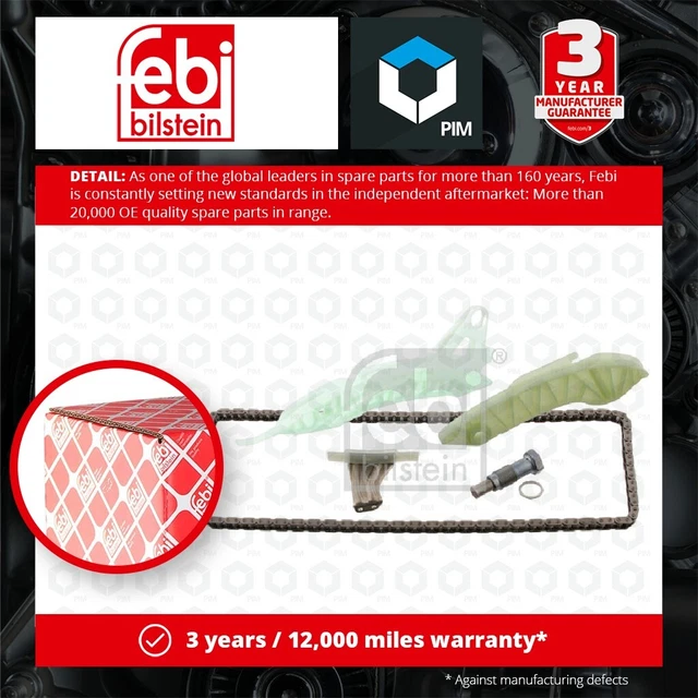 TIMING CHAIN KIT fits PEUGEOT 208 GTi, Mk1 1.4 1.6 12 to 19 V861831880