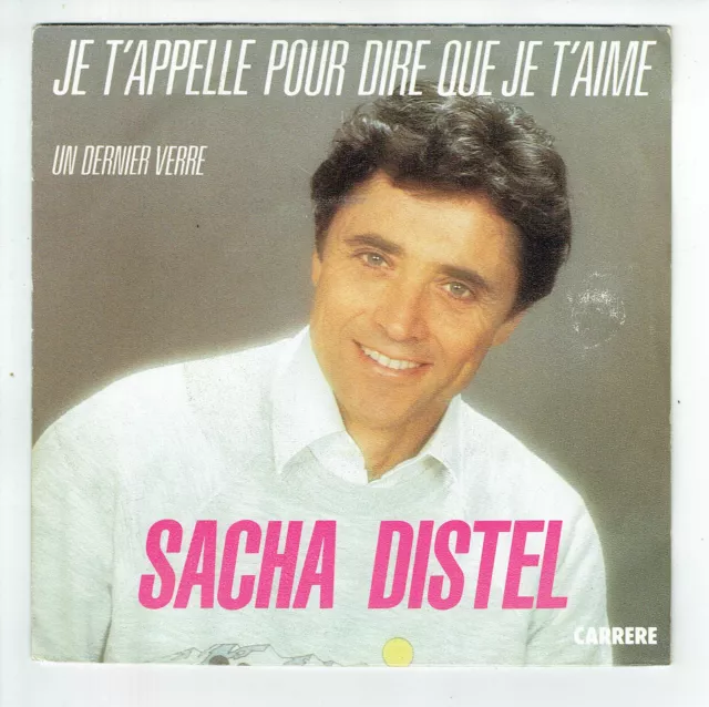 Sacha Distel Vinile 45 Giri Sp 7 " ' Richiama Per Dire Che T Aime-Carrere 13638