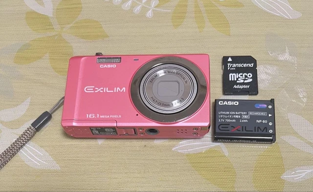 Amazon | CASIO デジタルカメラ EXILIM 1610万画素 5倍 ピンク