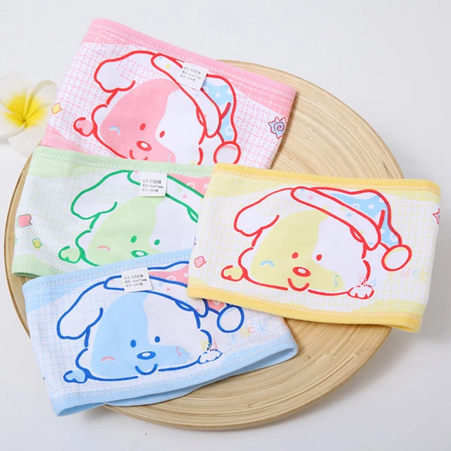 4 PCS BABY Hernia Belt Post Pregnancy Belly Band Infant Umbilical Cord