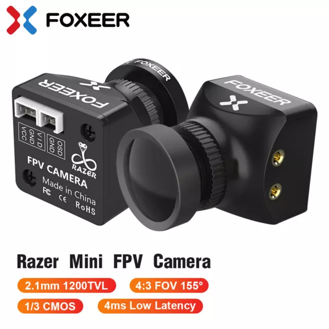 FOXEER Razer Mini FPV Kamera 1/3 CMOS HD 5MP M12 Objektiv für RC Racing Drone