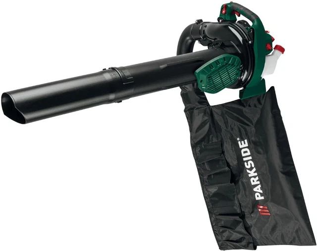 Buzz Souffleur électrique 3 En 1 3000 W Avec Roulettes Sac De Ramassage De Feuilles De 35 L Câble De 10 M Design Léger