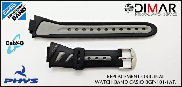 Ersatz Original Uhren Uhrarmband Casio BGP-101-1AT
