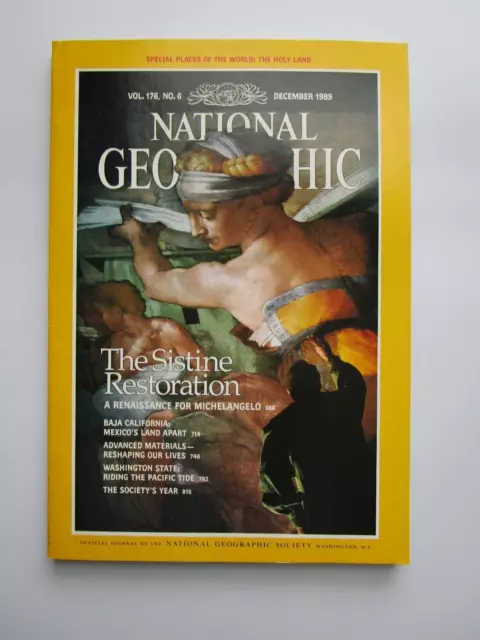 National Geographic Magazine -Vol 176 No 6 - The Holy Land - December 1989