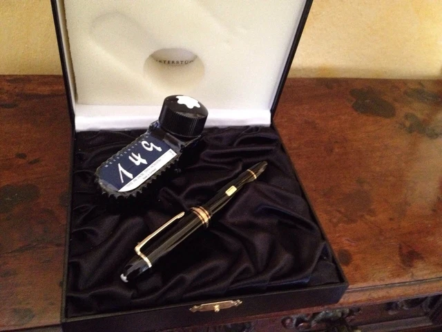 MONTBLANC STILOGRAFICA MEISTERSTUCK 149 Pennino oro18 kt Anni '90 EUR ...