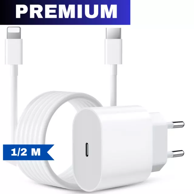 20W Ladekabel Schnell Ladegerät USB C für iPhone 11 12 13 14 Pro Max Adapter NEU 3