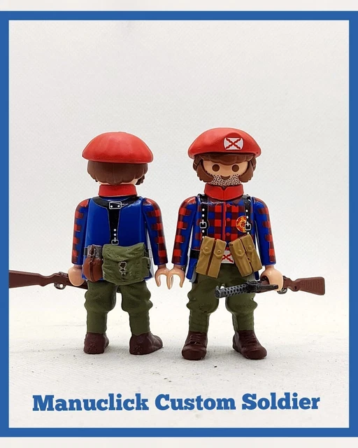 Playmobil Custom Soldat Allemand (Isaf) (Afghanistan-2016