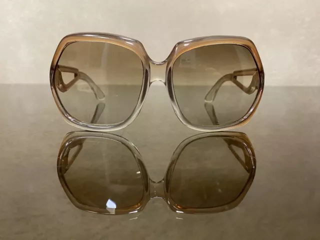 Vintage Sun timer Sunglasses Real Glass USSR 160 mm, 1970's